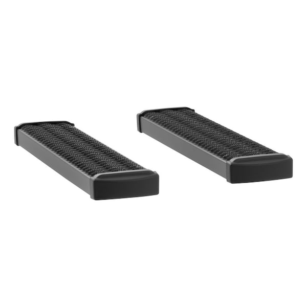GRIP STEP 7IN RUNNING BOARDS BLACK TEXTURED POWDER COAT